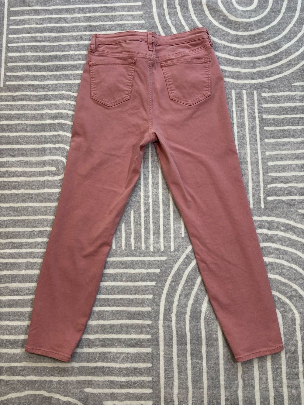 Buffalo Jeans, High-Rise Ankle Skinny, Dusty Rose Denim, Pink, Size 10, W30 - Picture 2 of 8